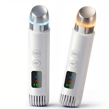 2-in-1 Cold Warm Depuffing Wand for Face Eyes,Adjustable Temperature Faci...