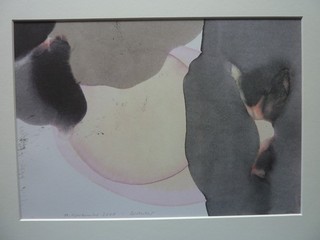 GERHARD RICHTER Hochpigmentierter Farbdruck 2015 "Tuschezeichnung" !! Signiert