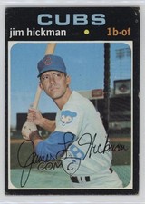 1971 Topps Jim Hickman #175 9u0