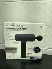 Sharper Image Powerboost Max Deep Tissue Percussion Massager- NEW 