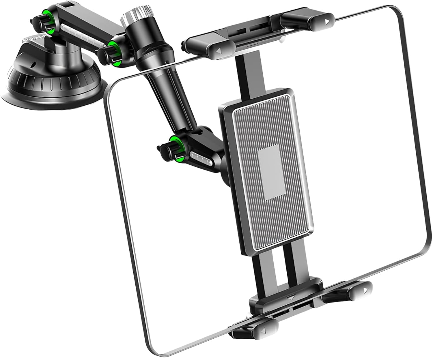 Phone Tablet Holder for Car, Suction Cup Mount for Dashboard & Windshield, 360°