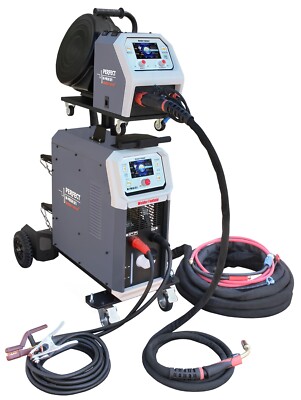 PERFECT  500A 4in1 MIG/MAG Bi-Pulse Synergie Schweißgerät 4x4 WIG +Kühler TOWER
