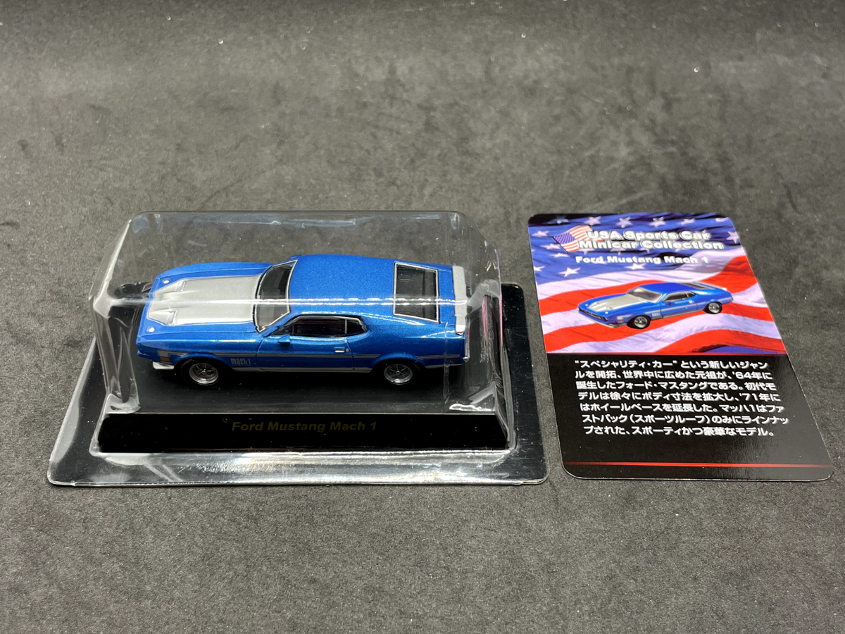 MUSTANG MACH1 ディスプレイ　車　プラモデル RC2 Johnny Lightning - Ford Mustang Mach 1 Hard Top (1969, 1