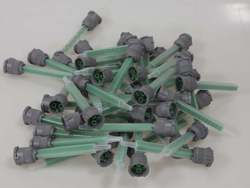 SPOKKI 30 Stück Statikmischdüsen - Mischerspitzen Für 2K Kleber 1:1 Mit 16-teiligem Spiraldesign