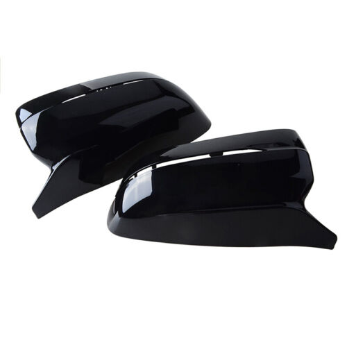 Gloss Black Side Mirror Cover Caps For BMW G20 G21 G22 G30 G31 G11 G14 G15 2PCS - Picture 9 of 18