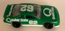 HOT WHEELS QUAKER STATE CAR #62 ~ GREEN & WHITE ~ LOOSE