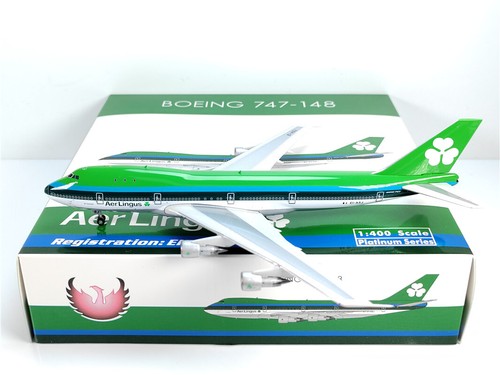 1:400 Phoenix Aer Lingus BOEING B747-100 Airplane Diecast Aircraft Plane Model - Foto 2 di 9