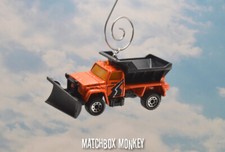Highway Maintenance Snow Plow Salt Truck Custom Christmas Ornament 164 Dot Mdot