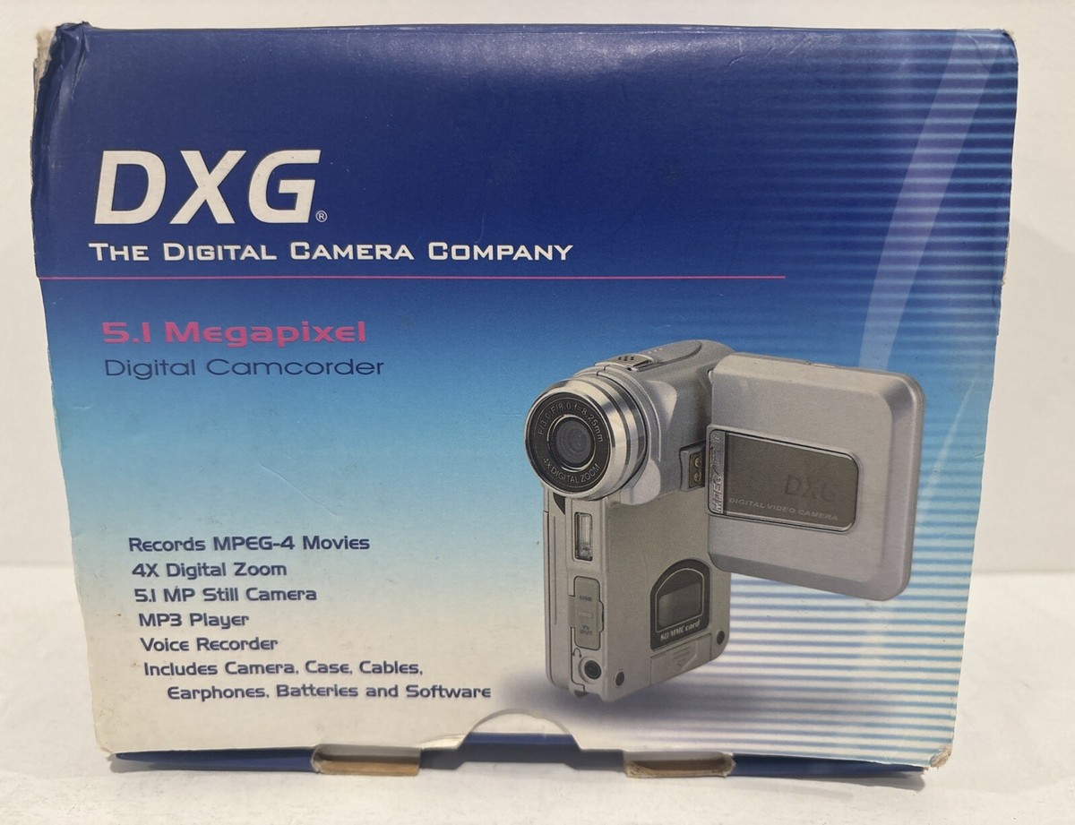 DXG DXG-506V 32 MB Camcorder - Silver for sale online | eBay