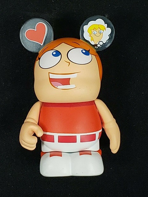 DISNEY VINYLMATION PHINEAS & FERB SERIES *CANDACE* ARTIST SIGNED 3