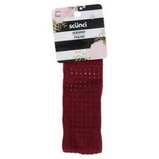 Scunci Knitted Headband Headwraps, Color May Vary, 1-Piece