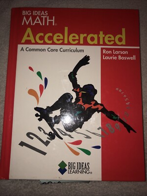 Big Ideas Math (Red) Accelerated Pupil Edition (2012, Hardcover ...