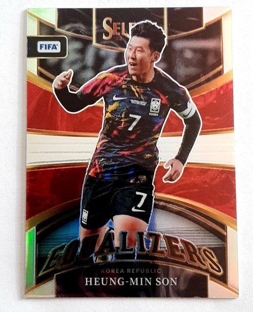 2023 Panini Select FIFA Soccer #10 Heung-Min Son Equalizers Prizm  South Korea.