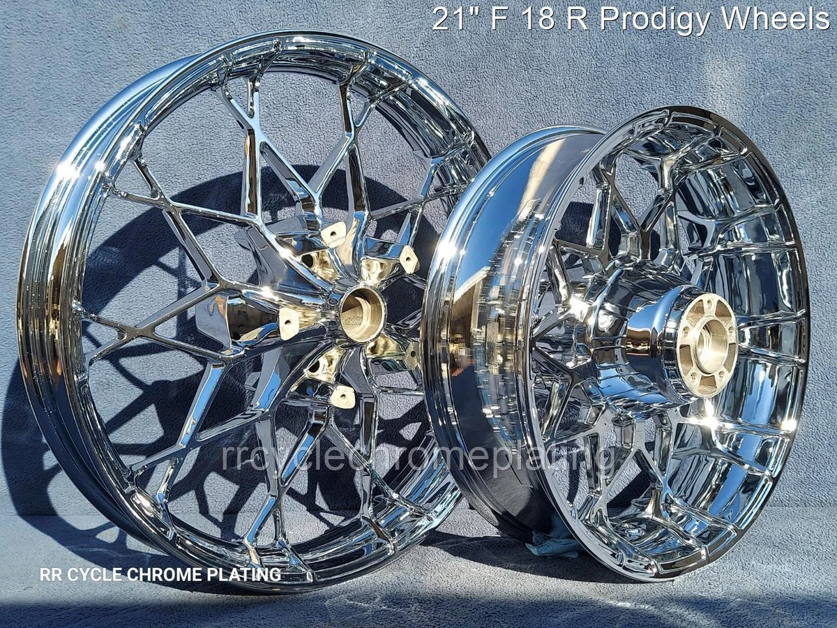 Harley Chrome Prodigy Wheels 21 Front 18