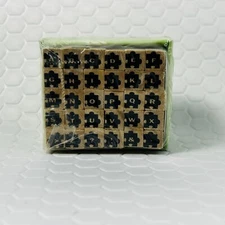 Studio G Alphabet Stamp Set Mini Block Letters Jigsaw Puzzle Pieces
