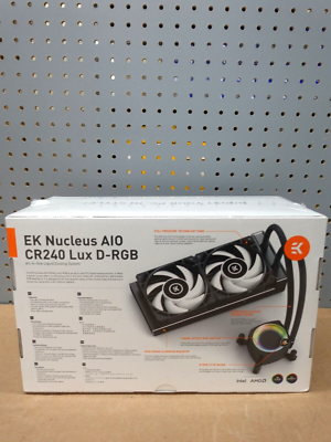 EK-Nucleus AIO CR240 Lux D-RGB 240mm Liquid CPU Cooler for sale
