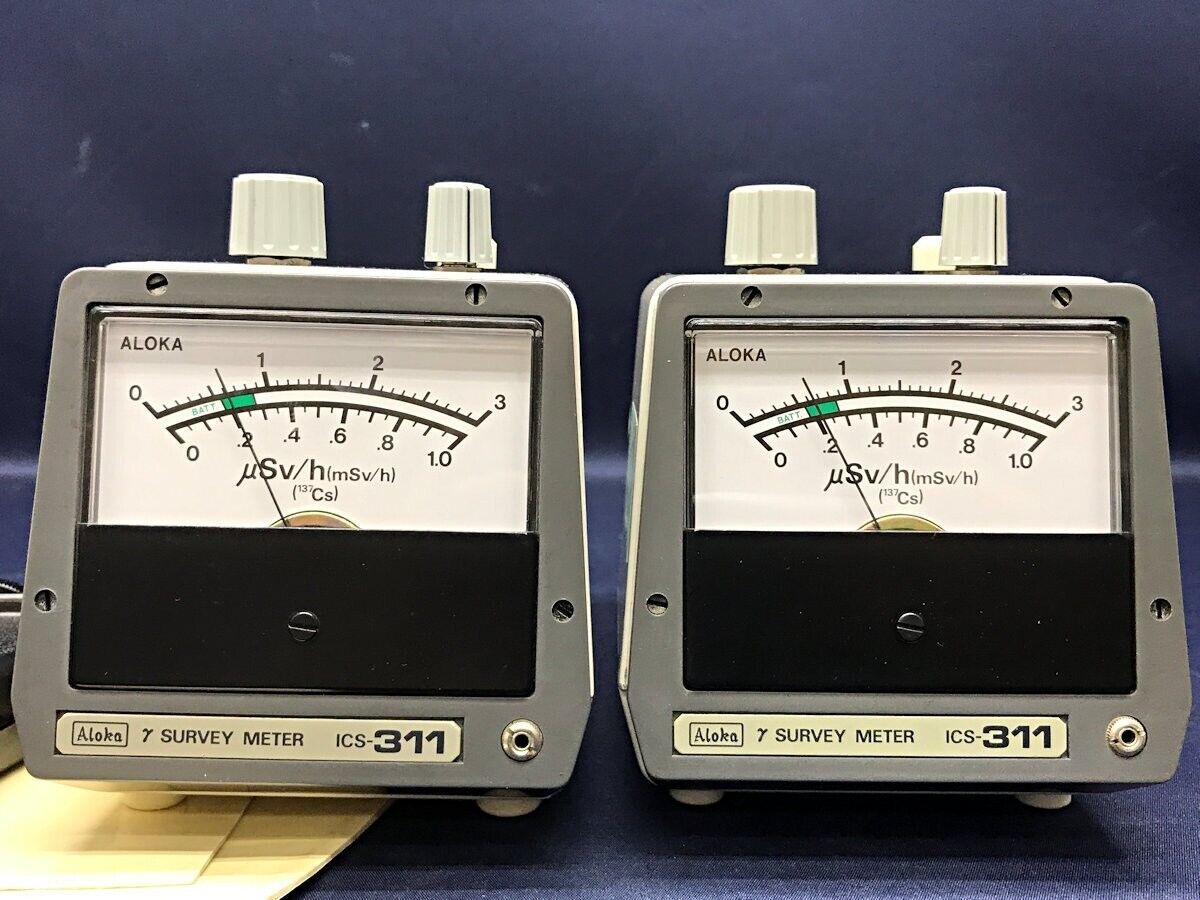 Aloka ICS-311 ICS311 Survey Meter Radioactivity/Radiation Aloka ICS-311 ICS311 Survey Meter Radioactivity/Radiation