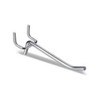 50x Pegboard Hooks Metal Panel Valcano Peg Board hook Steel 50 100 150 200 mm