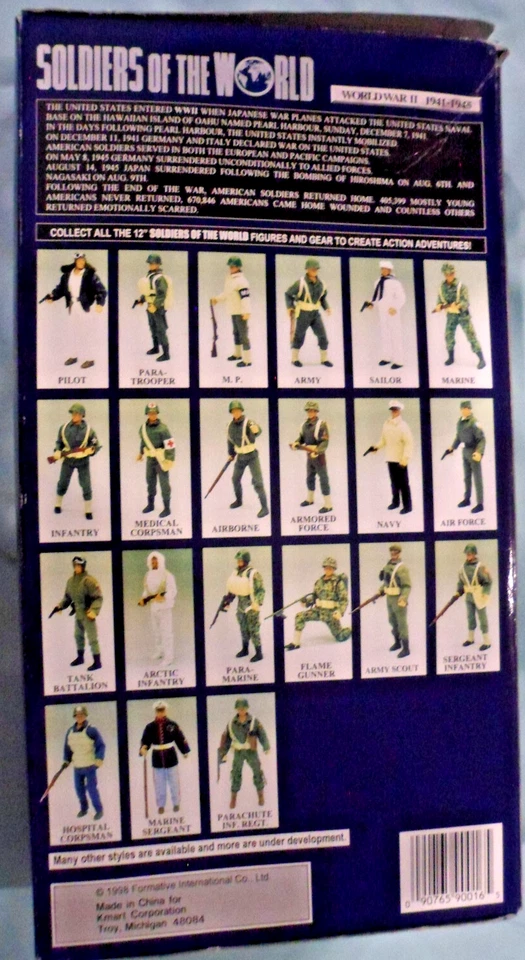 Soldados del Mundo, Segunda Guerra Mundial 1941-4, Figura de Acción de Infantería, Nuevo Foto 3 de 3