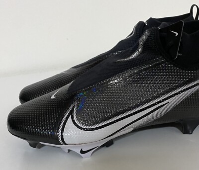 Nike Vapor Edge Pro 360 Mens Sz 13 Black White Football  display picture 1