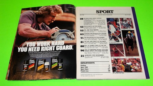 MAY 1984 SPORT MAGAZINE WAYNE GRETZKY NHL EDMONTON OILERS BEST PLAYER ANY SPORT - Picture 2 of 2