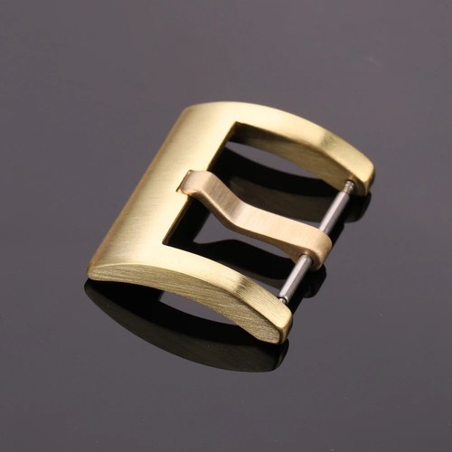 Correa de reloj de metal broche pulsera pasador hebilla latón macizo cobre correa abrazadera herramientas - Imagen 13 de 18