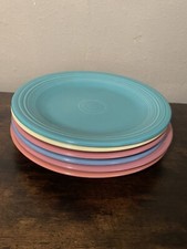 Fiestaware Lot Of 6 Mixed Colorful Dinner Plates