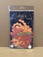 Graphic 45, Hello Pumpkin, Flower Assortment, 48 Assorted Pieces