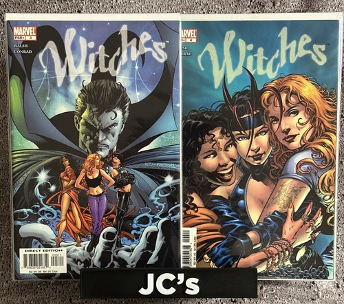 BRUJAS #3-4 CVR-A EDICIÓN REGULAR MARVEL COMICS 2004 JUEGO DE 2 - Imagen 1 de 3