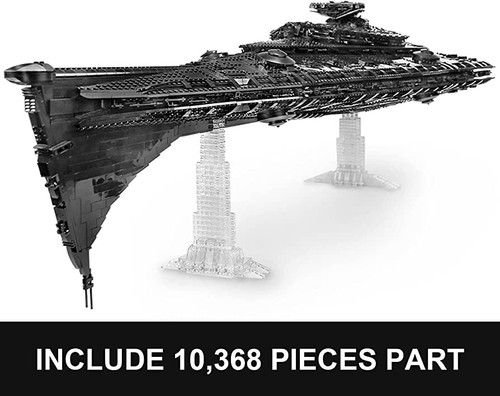 Mould King 21004 Star Wars Eclipse-Class Imperial Star Destroy Model Ship Set - Picture 4 of 6