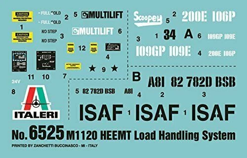 Italeri Plastic Diecast Vehicles