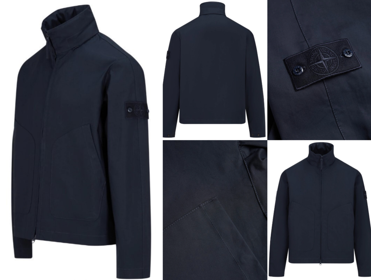 STONE ISLAND 422F1 MAC SUPIMA® 2L GHOST PIECE Jacket Coat STONE ISLAND 422F1 MAC SUPIMA® 2L GHOST PIECE Jacket Coat