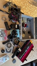 contax rts ii quartz camera set - 4 lenses - 2 flashes - original warranty