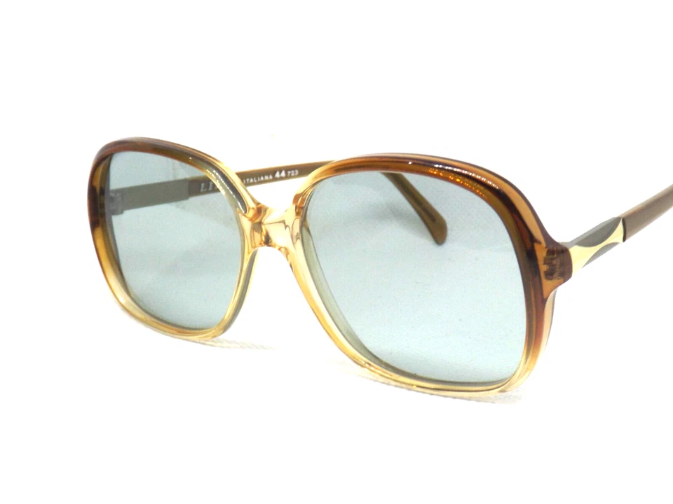 Occhiali da sole donna vintage anni 80 made in italy lente vetro plastica Safilo - Immagine 2 di 4