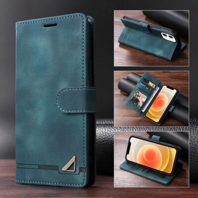 Magnetic Leather Wallet Phone Case For Xiaomi Redmi Note 13 14 12 11 Pro 13C 14C
