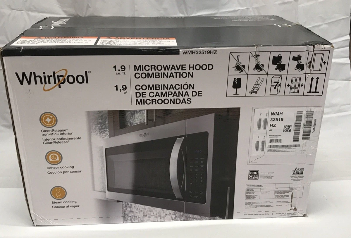Whirlpool Microwave Stainless Steel