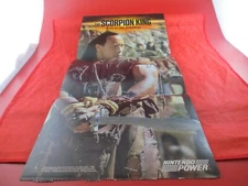 Scorpion King Rise of the Akkadian Gamecube Nintendo Power Foldable Promo Poster