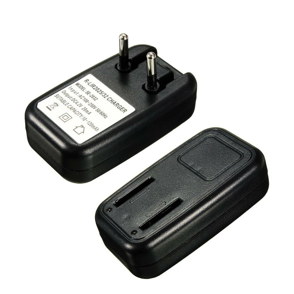 100-250V Charger For 3.6V Rechargeable Lithium LIR2032 /2025 Cell Button Battery - Image 4 of 4