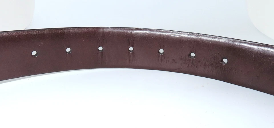 Cinto Kenneth Cole REACTION, reversível, marrom, preto, tamanho 40, vintage - Imagem 4 de 4