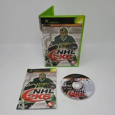 NHL 2k6 Original Xbox Game Complete Tested Working Hockey 2K Sports