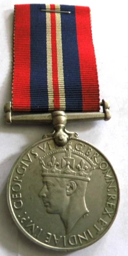 WW2 WAR MEDAL SOUTH AFRICAN UNION DEFENCE FORCE NATIVE MILITARY CORPS SHONGOANE