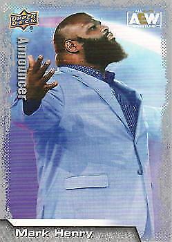 Mark Henry 2022 Upper Deck AEW - #99 -