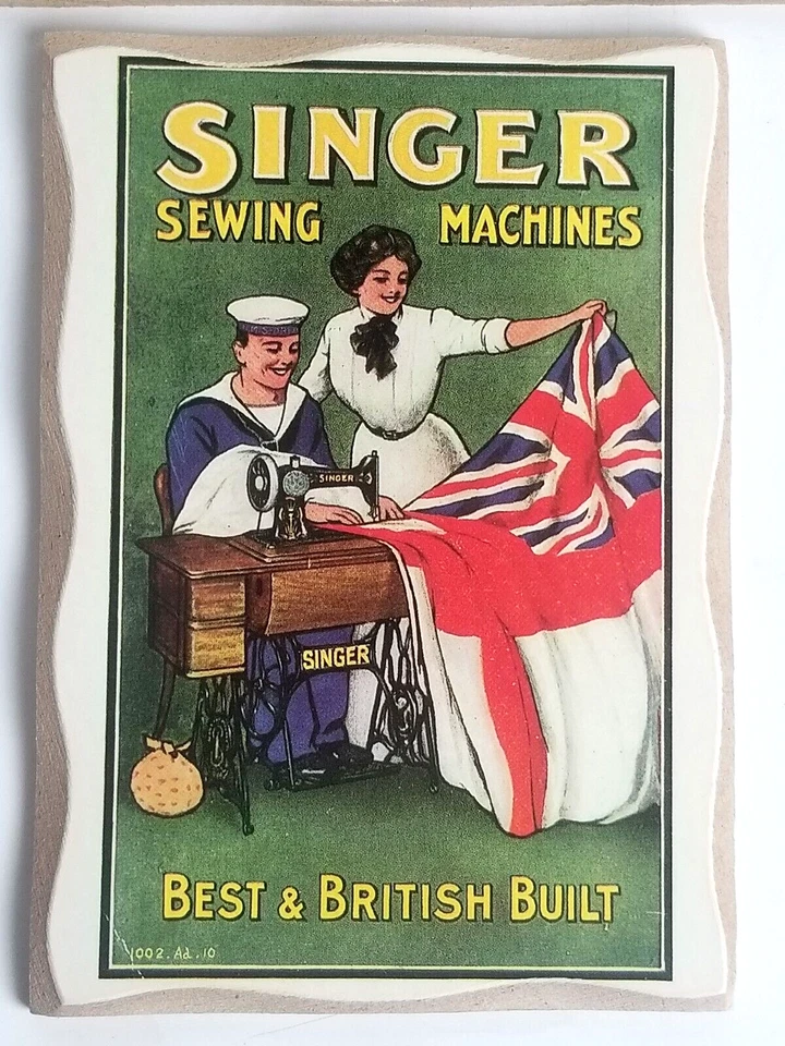 Vintage Wooden Early 20th Century Advertising Refrigerator Magnets - Lot of 5 - image 3 of 4