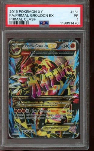 Primal Groudon-EX Primal Clash #151