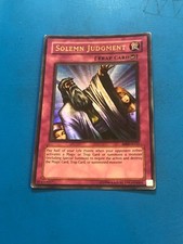 Yugioh Ultra Rare Feierliches Gericht MRD-E127 BESPIELT