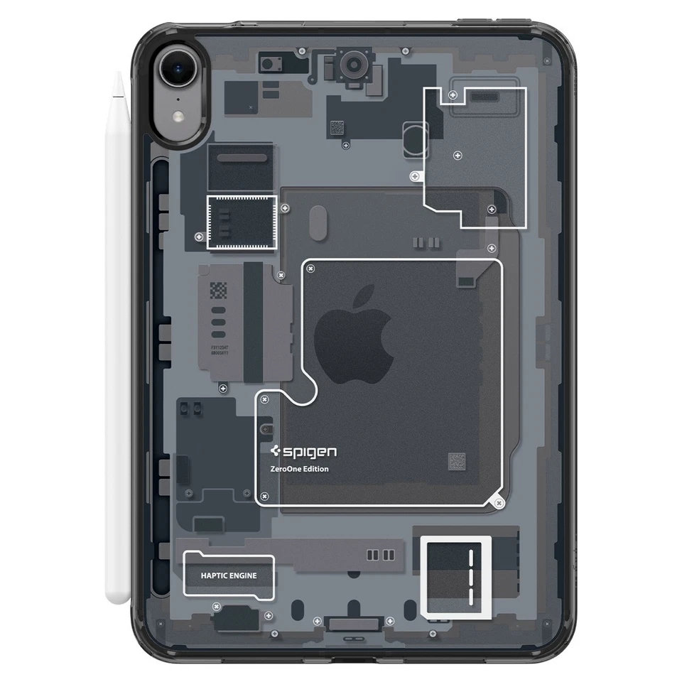 Для iPad Mini 6 / 7 (2024/2021) | Чехол Spigen Ultra Hybrid Zero One - Изображение 2 из 4