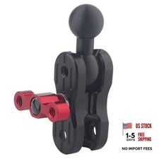 20mm Double Socket Arm with Dual 20mm Ball Arm with 20mm Ball Connector