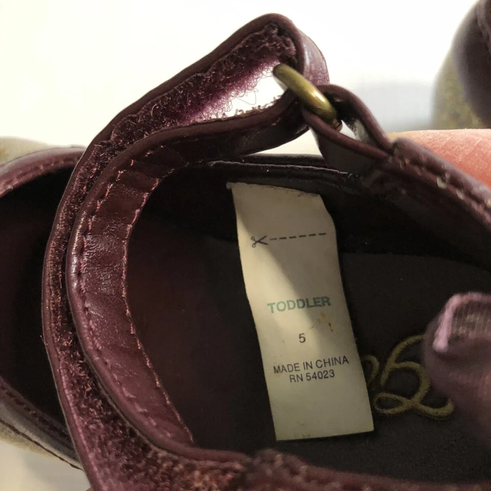 Pisos Mary Jane Gap Gold Glitter talla 5  Foto 2 de 4