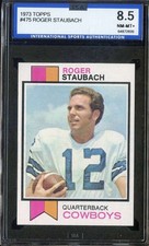 1973 TOPPS #475 ROGER STAUBACH ISA 8.5 COWBOYS HOF *ADT6322