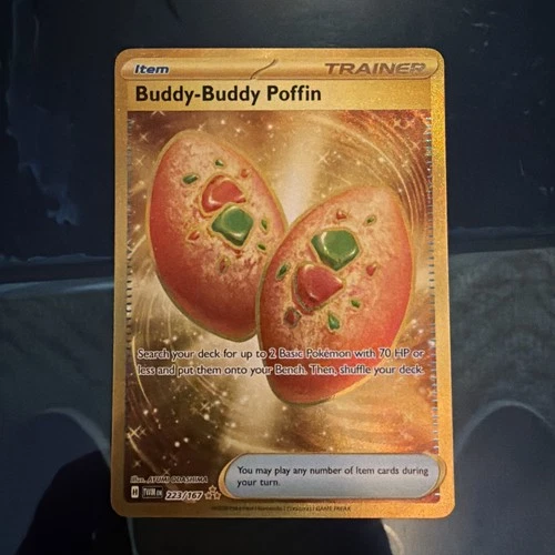 Pokémon TCG Buddy-Buddy Poffin Scarlet & Violet Twilight Masquerade Card 223/167